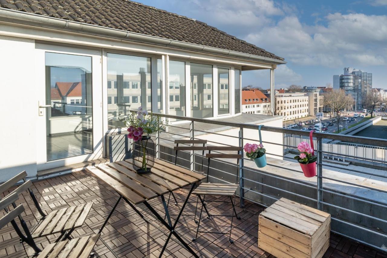Apartament Stylisches Penthouse Zentral Balkon 75M2 Nflx Hanower Zewnętrze zdjęcie